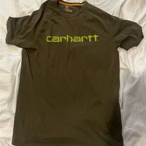 Carhartt Men's Dark Olive Tee Sz S